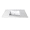 Fauceture LBT37227W34 37-Inch Ceramic Vanity Top, 4-Inch, 3-Hole, White LBT37227W34 - alternate 1